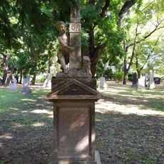 Ondrejský cintorín, hrob s náhrobníkom