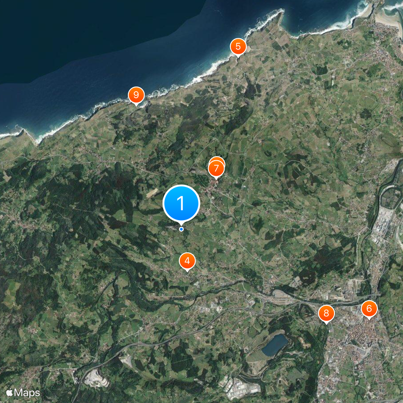 Cueva de Altamira Mapa