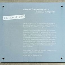 Commemorative plaque