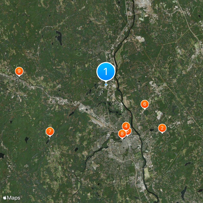 Merrimack Premium Outlets Map