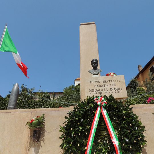 Monument to Fulvio Sbarretti