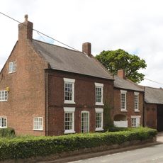 Lancelyn farmhouse and attached barn