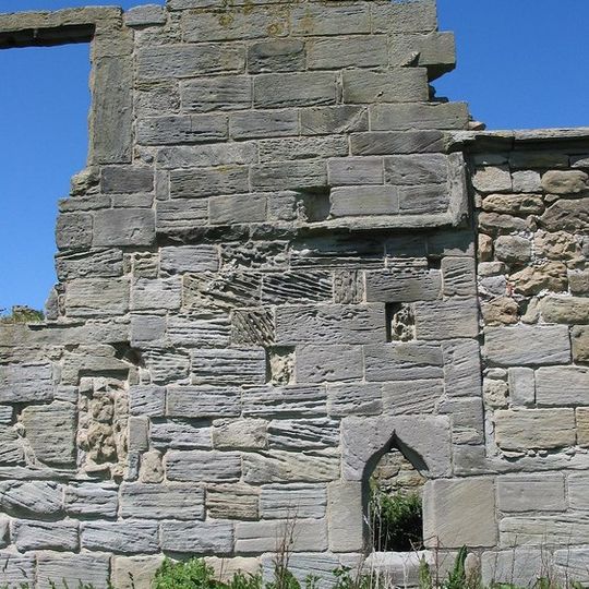 Low Chibburn medieval preceptory, 16th century house and World War II pillbox