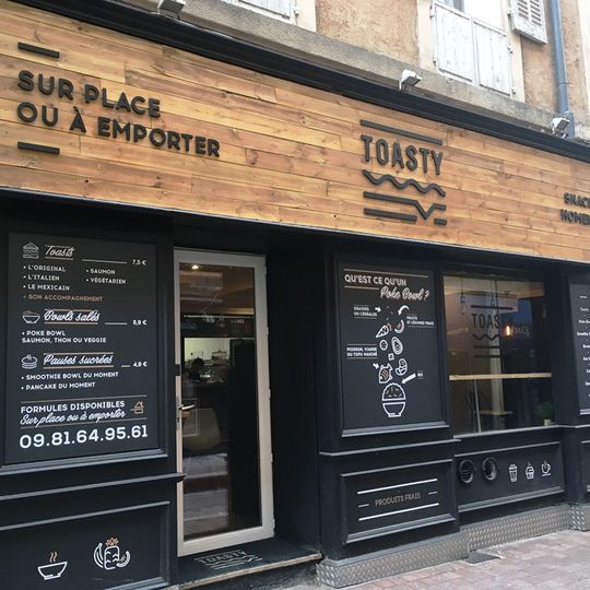 TOASTY POKE "Toasts & Poke Bowls"