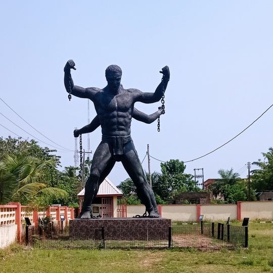 Freedom Statue at Badagry Heritage Museum
