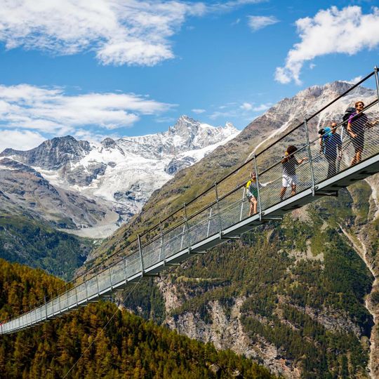 Charles Kuonen Hängebrücke