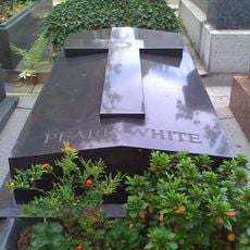 Grave of White