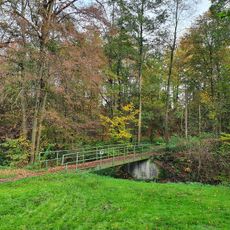 Lávka přes Bystrý potok v Konské poblíž čp. 340