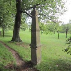 Kříž na křížové cestě u Rosic - 7. zastavení