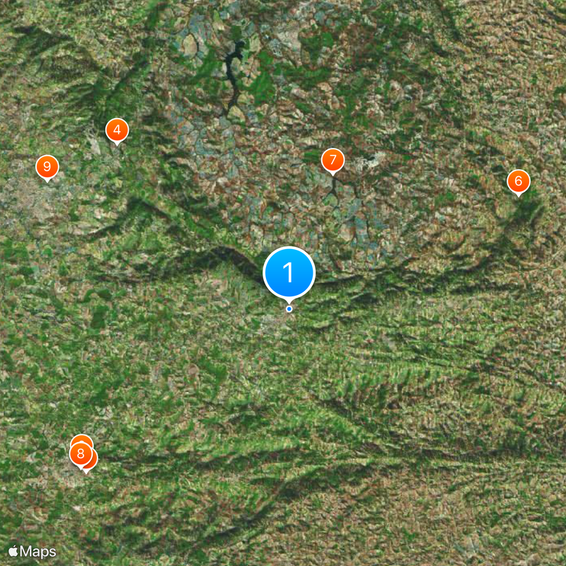 Andradas Map