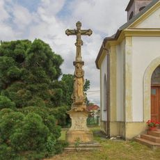 Kříž v Unčovicích v části Březové před kaplí
