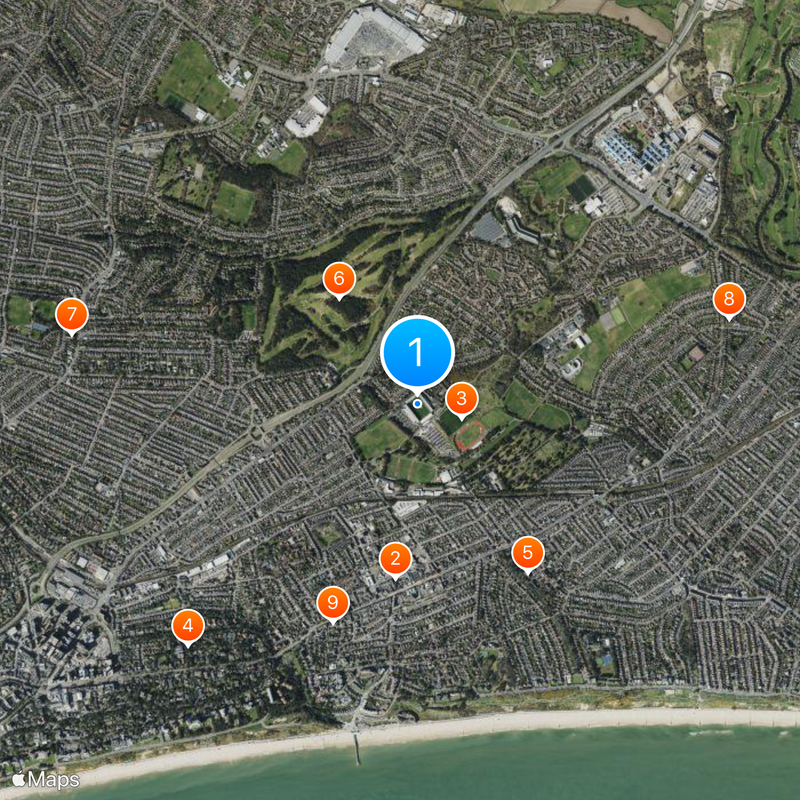 Dean Court Map