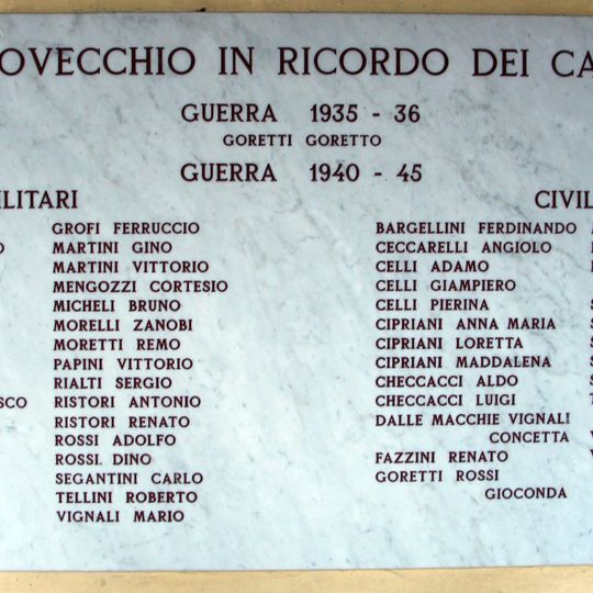 Lastra ai Caduti di Pratovecchio guerra 1940-45