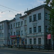 Здание, где в 1918 г. размещались части красных латышских стрелков (Бологое)