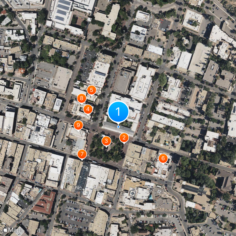 Palace of the Governors Carte