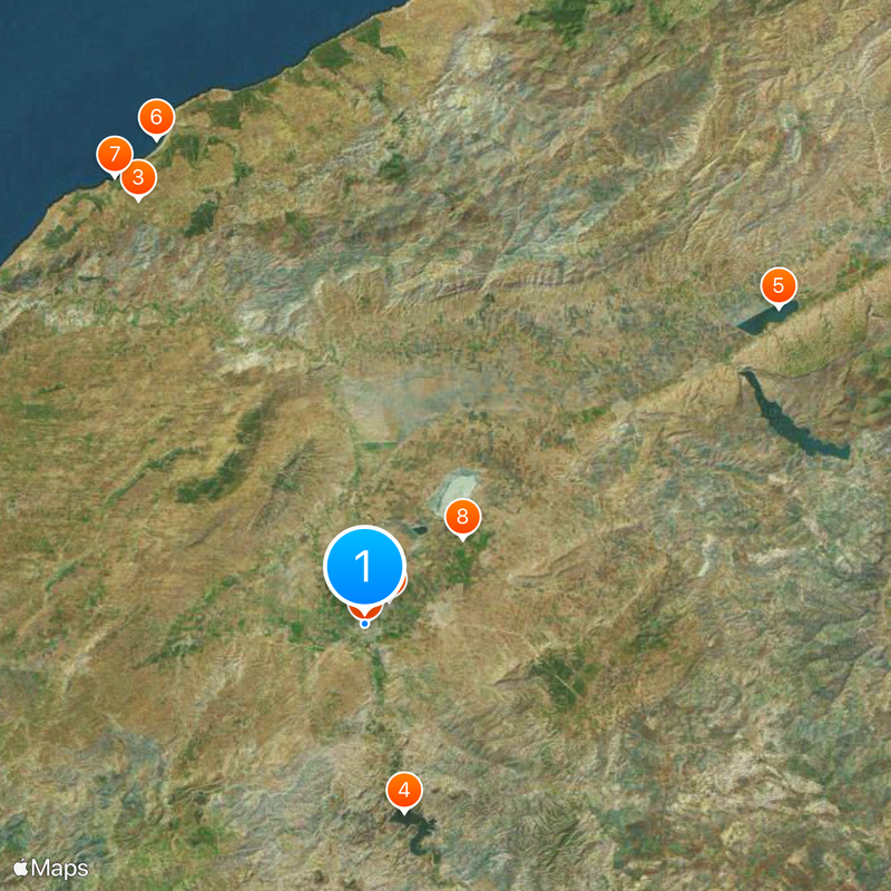 Relizane Province Map