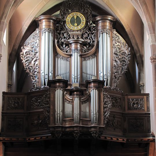 Orgue de tribune de l'église Saint-Nicolas de Haguenau