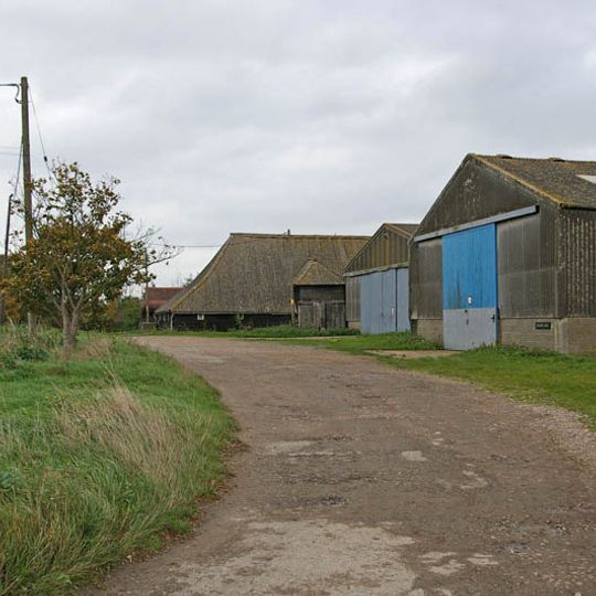 Barn 25 Yards South Of Brickhouse Farmhouse