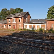 Bahnhof Brand-Erbisdorf; Eisenbahnstrecke Berthelsdorf – Großhartmannsdorf mit Abzw Brand – Langenau Brand-Erbisdorf