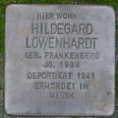 Stolperstein en memoria de Hildegard Löwenhardt