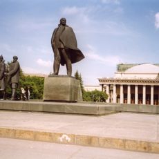 Pomnik Włodzimierza Lenina w Nowosybirsku