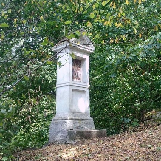 Boží muka na křížové cestě u Mladé Vožice - 5. zastavení