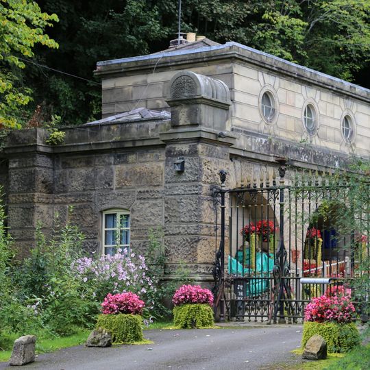 Entrance Gates And Railings At Newbridge Lodge