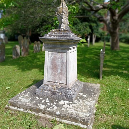 Gravestone To Robert Bushby In Parish Churchyard To The North Of The Church