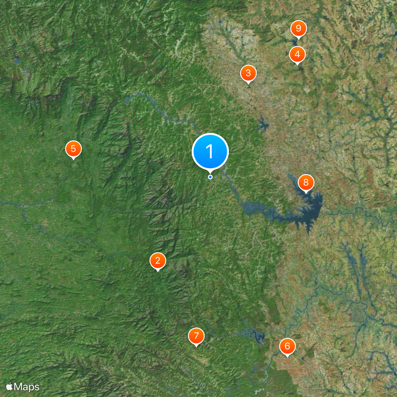 Manjarabad Fort Mappa