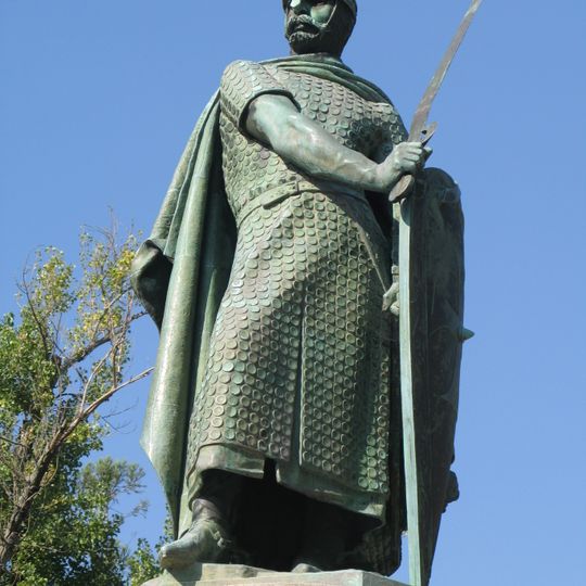 Estátua de D. Afonso Henriques na Colina Sagrada
