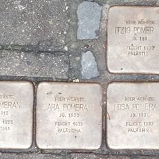 Stolperstein en memoria de Faige Pomeranc