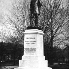 Statue of Williams Carter Wickham