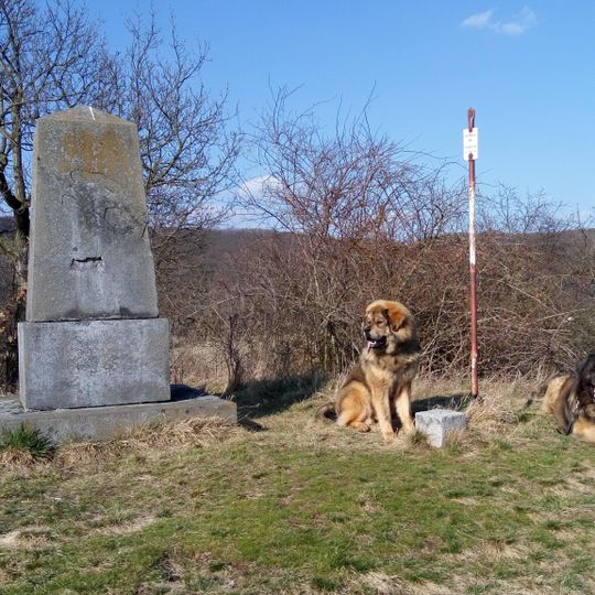 Památník Kristiana Gassauera na tvrzišti Košík u Neumětel