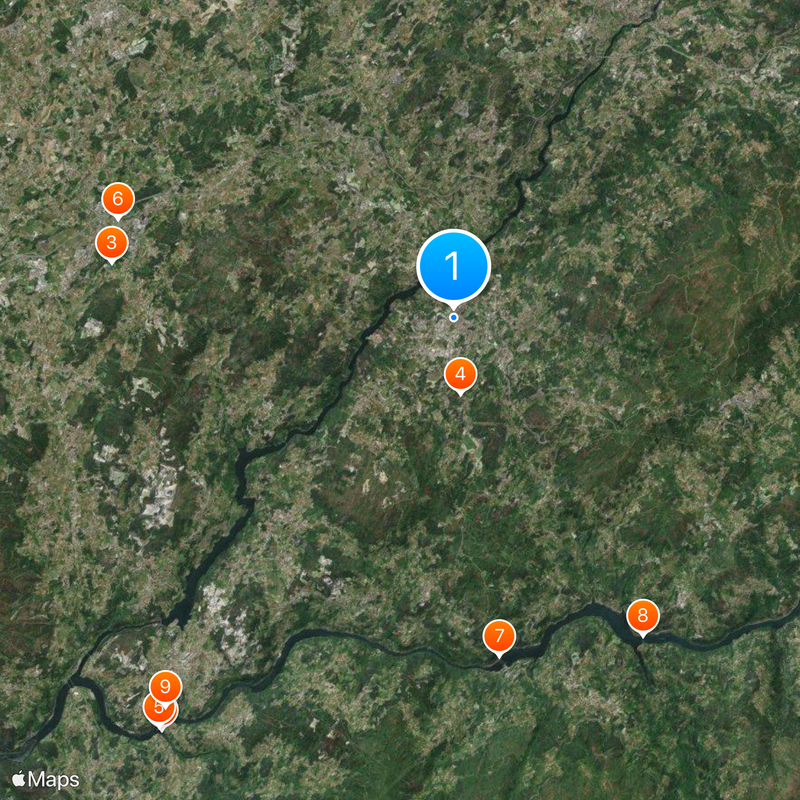 Marco de Canaveses Map