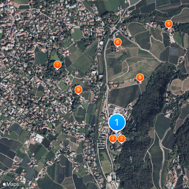 Trauttmansdorff Castle Map