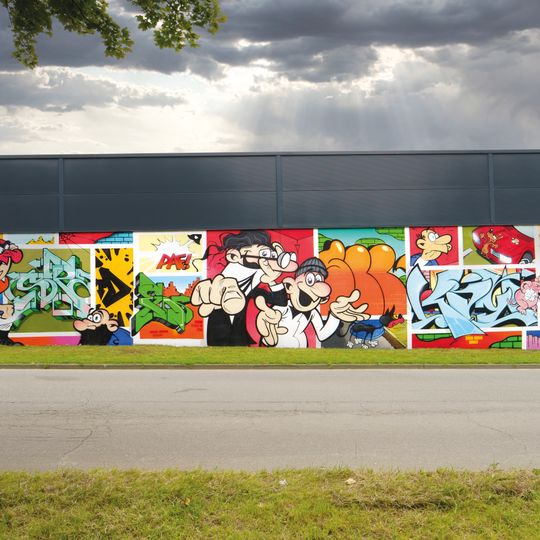 Peinture murale, œuvre d’art