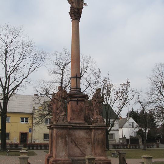 Maria column in Vroutek