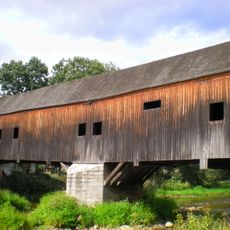 Historische Holzbrücke Wünschendorf