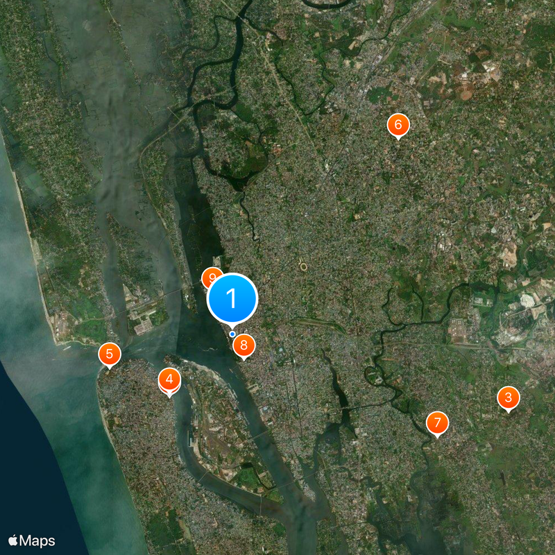 St. Teresa's College Map