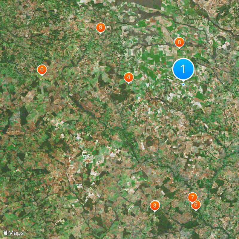 Chapadão do Sul Map