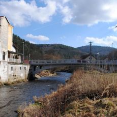 Most ulice ČSA přes Svatavu v Oloví