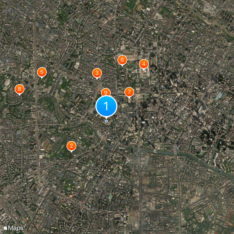 Shishi High School Map