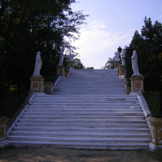 Kalvária, schodisko so sochami