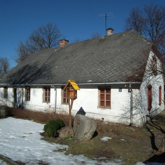 Stara plebania, ob. biblioteka