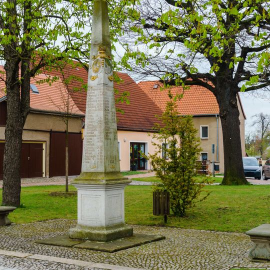 Polish-Saxon Post Milestone in Mühlberg/Elbe