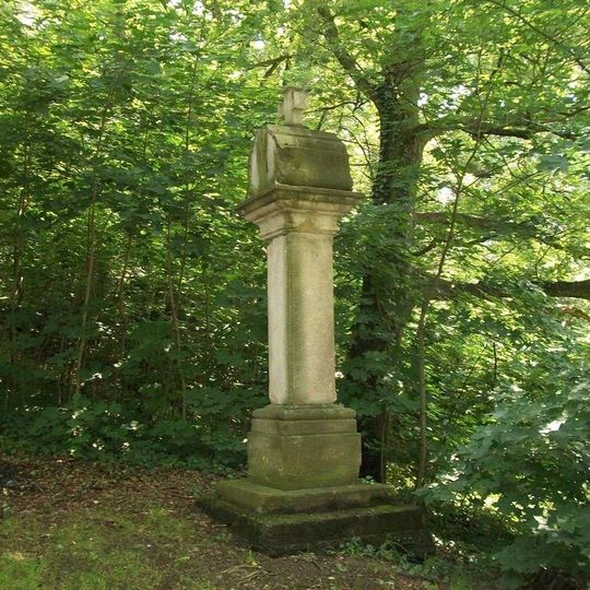 Boží muka na křížové cestě Rokycany - 3. zastavení