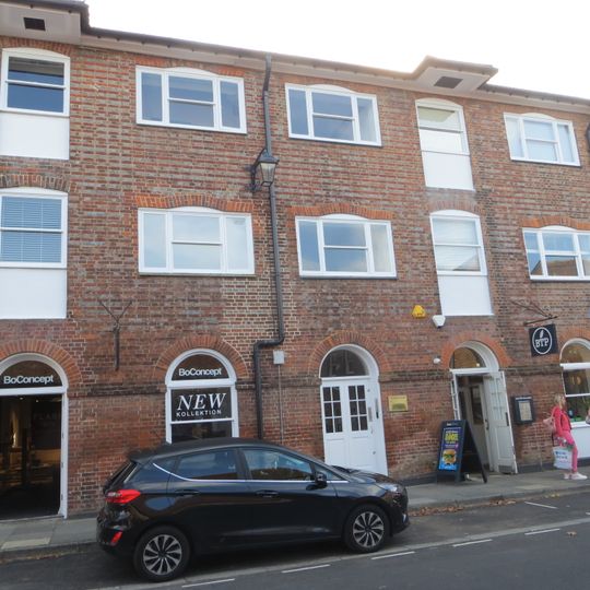 Southern half of the former Corn Exchange