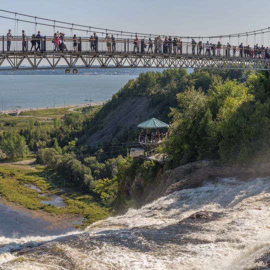 Passerelle de la chute Montmorency