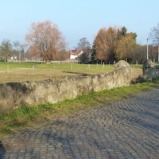 Einfriedungsmauer Kötzschenbrodaer Straße Moritzburg