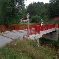 Most přes Čistou v Arnultovicích u čp. 37